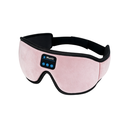 Wireless Bluetooth sleep mask for travel and relaxation