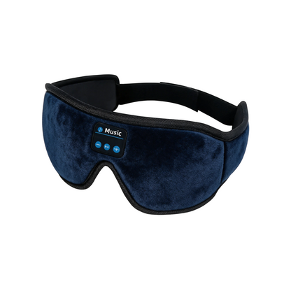 3D Bluetooth Sleep Mask – Blackout Sleep + Wireless Audio